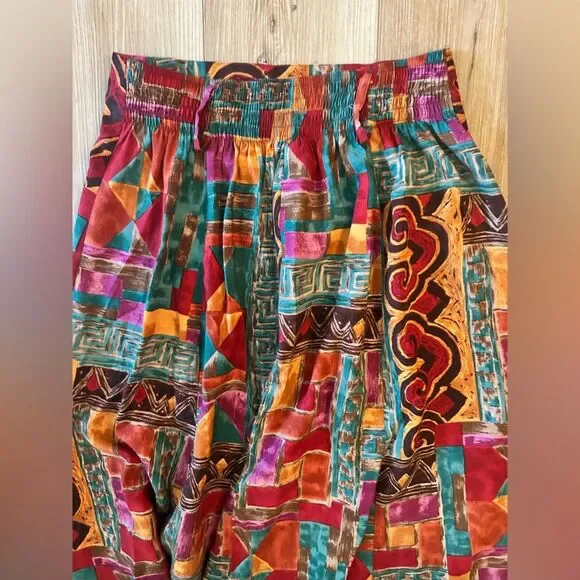 Christopher David Vintage Boho Skirt Set M - Picture 8 of 13